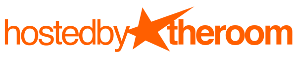 logotipo hosted by the room